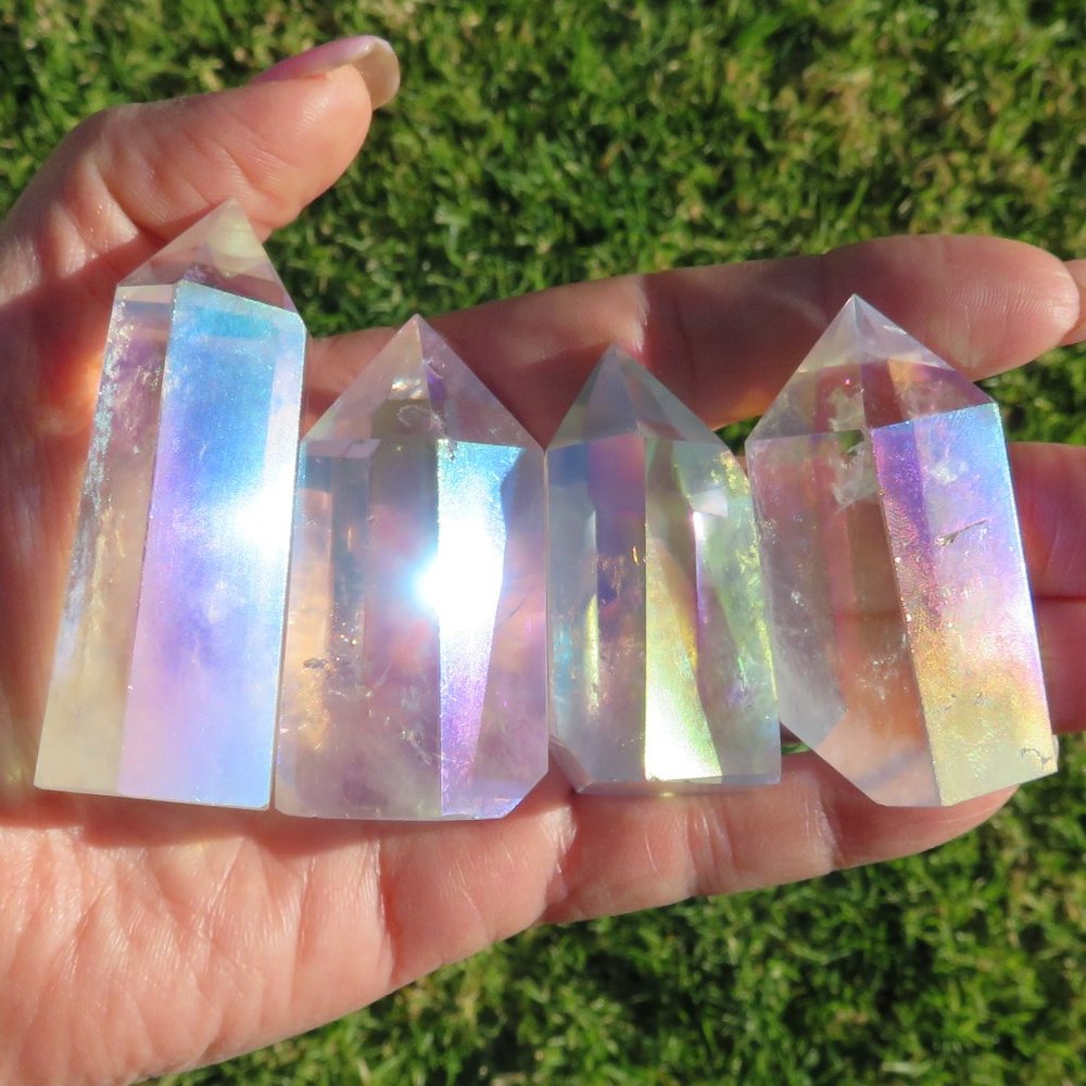 Angel Aura Quartz Pointer - Picture 1 of 3